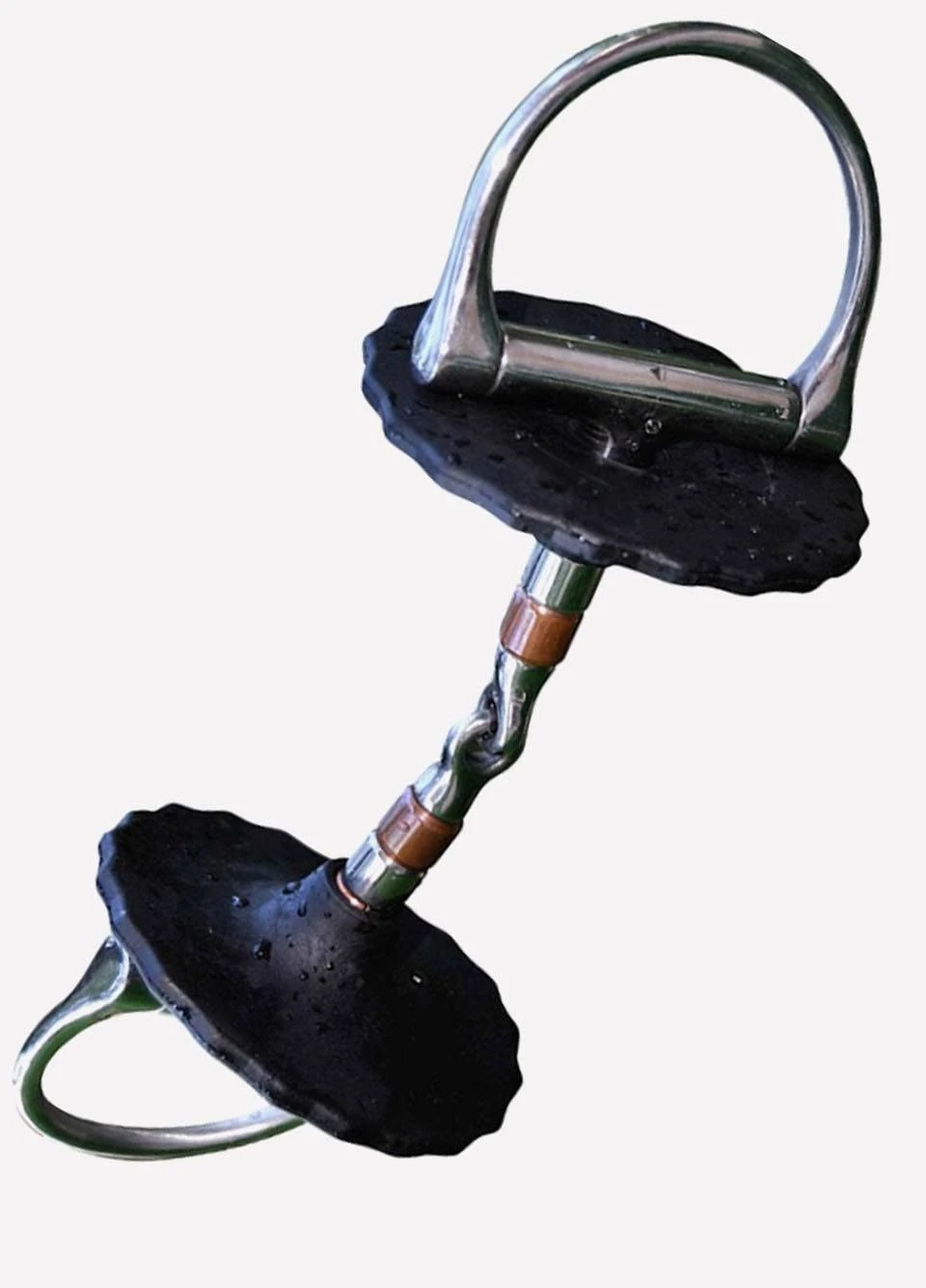 Acavallo Gel Bit Guards - Black 3 Acavallo Gel Bit Guards - Black