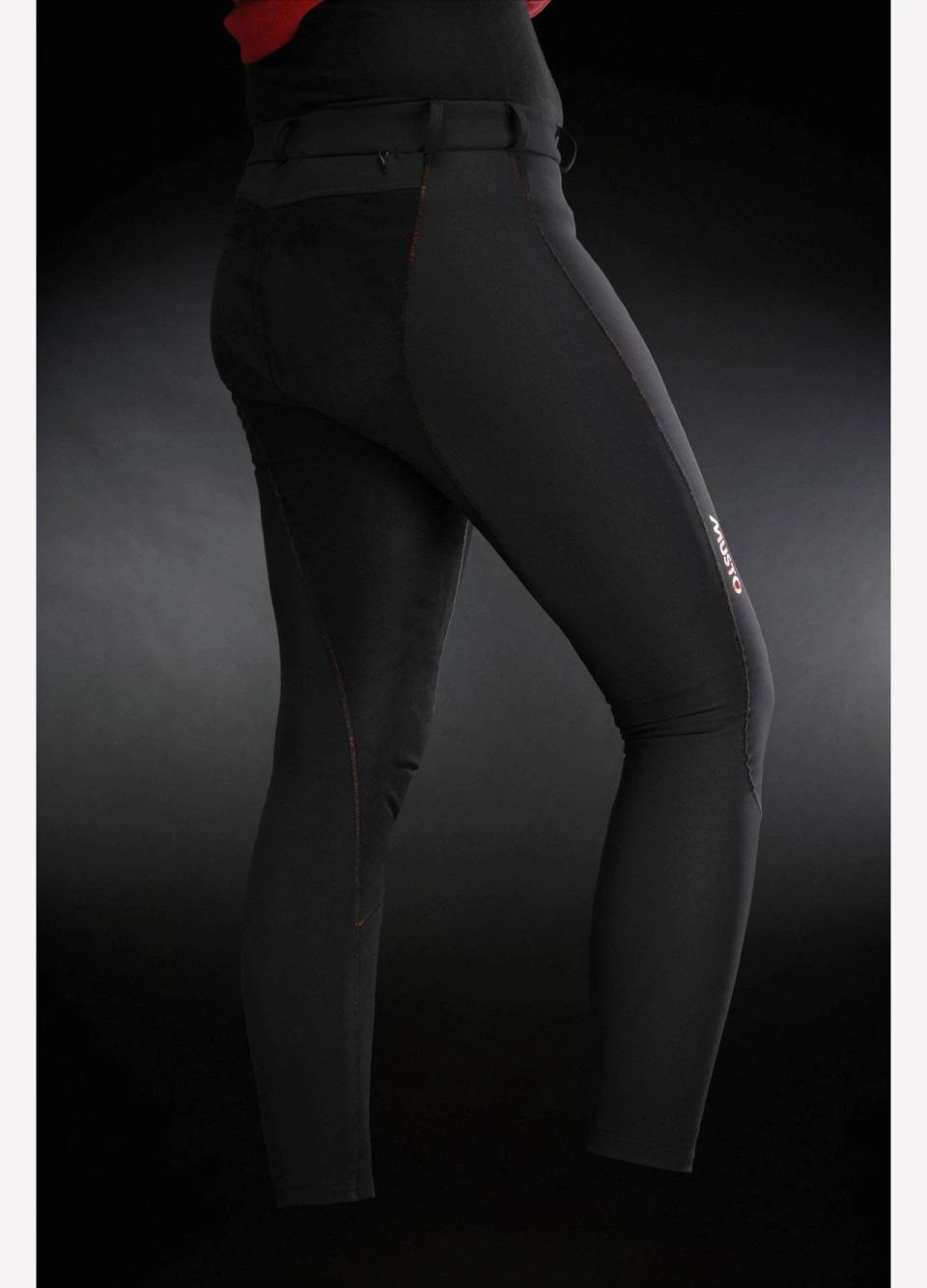 Musto Womens Active Seam Softshell Breeches CE3130 - Black 5 Musto Womens Active Seam Softshell Breeches CE3130 - Black - Image 3
