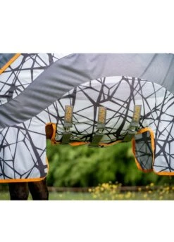 Amigo 3-in-1 CamoFly - Grey/Orange -Equestrian Supply Store amigo 3in1 camofly 4rdy