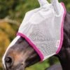 Amigo Fly Mask - Silver/Purple -Equestrian Supply Store amigomask