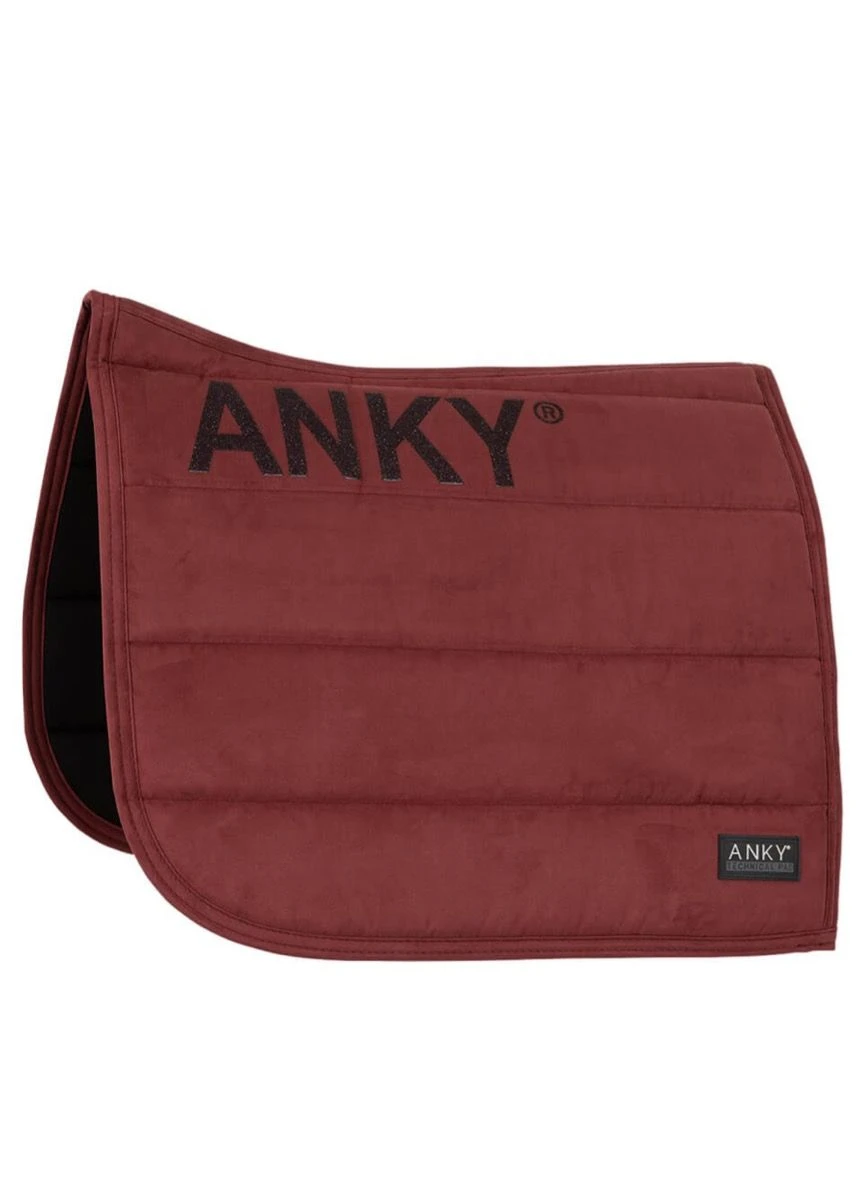 Anky Dressage Saddle Pad - Maroon 3 Anky Dressage Saddle Pad - Maroon