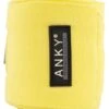 Anky Fleece Bandages - Lime Light -Equestrian Supply Store ankybandageyellowrdy