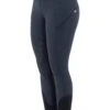 Anky Energetic Tregging Silicone Seat Breech - Dark Navy -Equestrian Supply Store ankytreggingdarknavyrdy