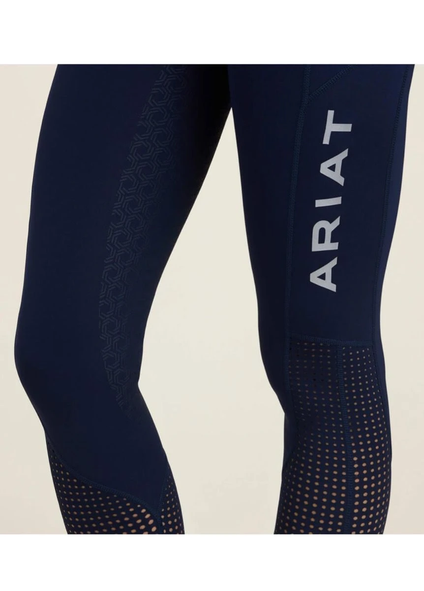 Ariat Womens EOS Full Seat Tights New Grip - Navy 6 Ariat Womens EOS Full Seat Tights New Grip - Navy - Image 4