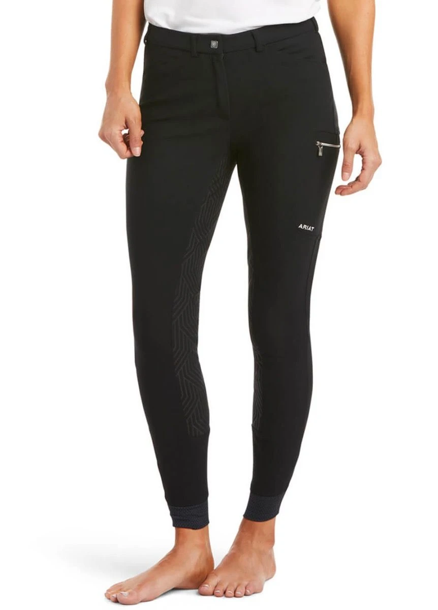 Ariat Triton Grip Full Seat Breech - Black 3 Ariat Triton Grip Full Seat Breech - Black