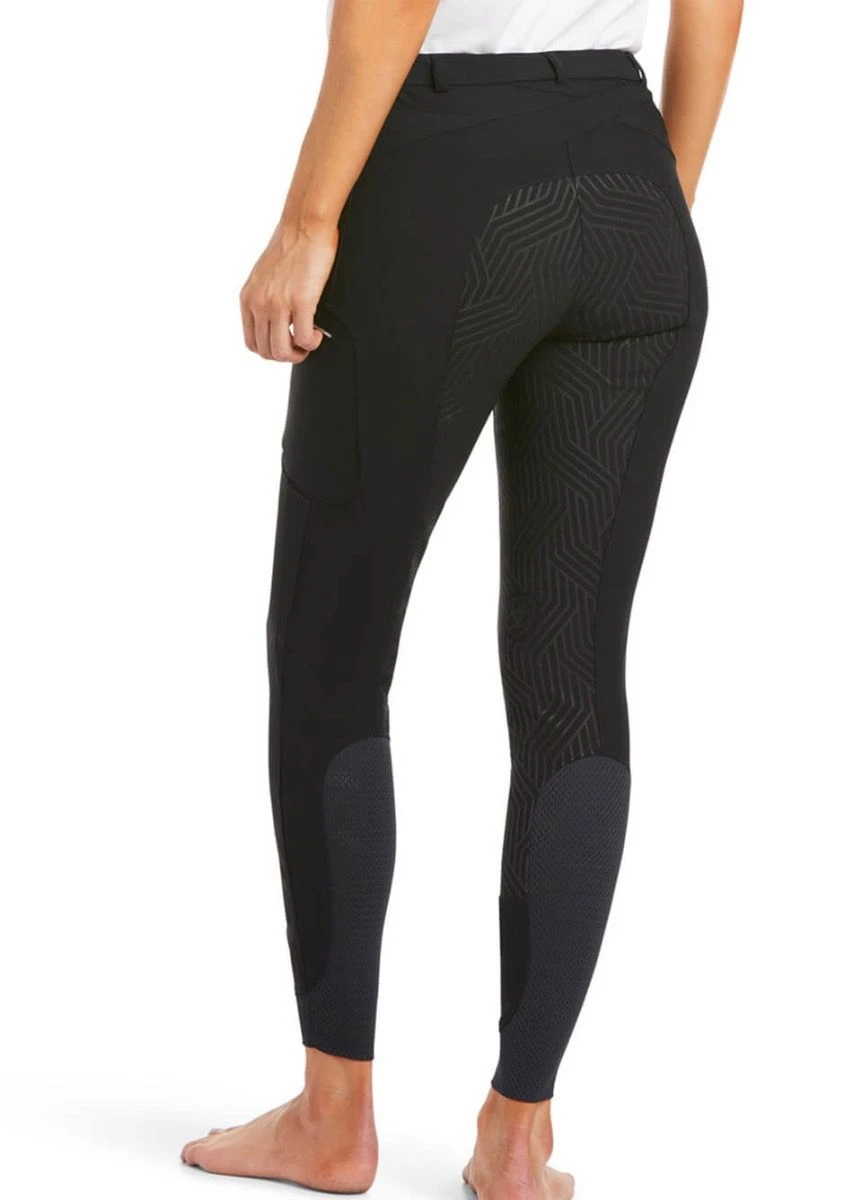 Ariat Triton Grip Full Seat Breech - Black 4 Ariat Triton Grip Full Seat Breech - Black - Image 2