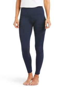 Ariat EOS Moto Knee Patch Tights - Navy