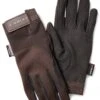 Ariat Insulated Tek Grip Gloves - Brown/Grey -Equestrian Supply Store ariatglovebrown1rdy