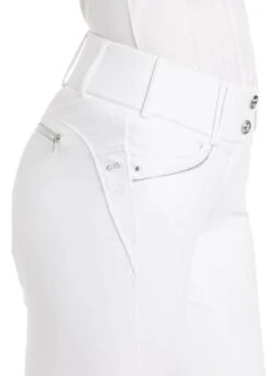 Ariat Trifactor X Grip Full Seat Breech - White -Equestrian Supply Store ariattrifactorwhite3rdy