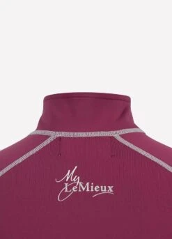 LeMieux Base Layer - Plum -Equestrian Supply Store baselayerplum2rdy