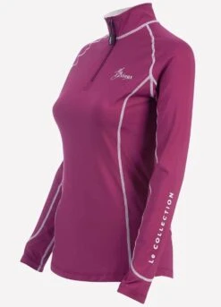 LeMieux Base Layer - Plum -Equestrian Supply Store baselayerplum4rdy