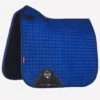 LeMieux ProSport Suede Dressage Square - Benetton Blue 1 LeMieux ProSport Suede Dressage Square - Benetton Blue -Equestrian Supply Store benettonblue