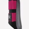 Woof Wear Club Brushing Boots - Black/ Berry 1 Woof Wear Club Brushing Boots - Black/ Berry -Equestrian Supply Store berrywoofclubboots