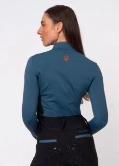 Blackfort Equestrian Cool Mesh Base Layer - Teal -Equestrian Supply Store blackfort base layer teal 3rdy