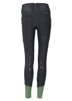 Blackfort Equestrian Riding Tights - Grey/Sage -Equestrian Supply Store blackfort tights grey sage 2rdy