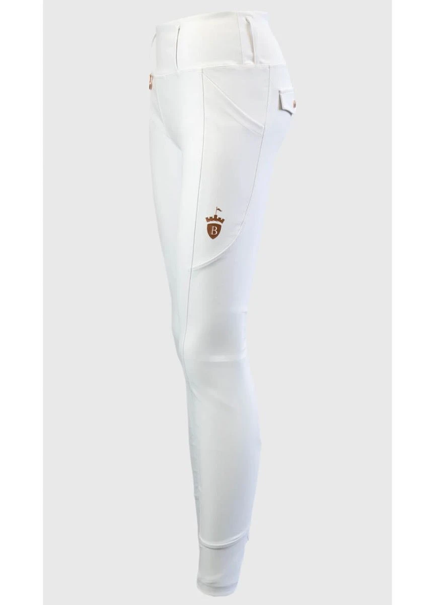 Blackfort Equestrian Breggings - White 3 Blackfort Equestrian Breggings - White