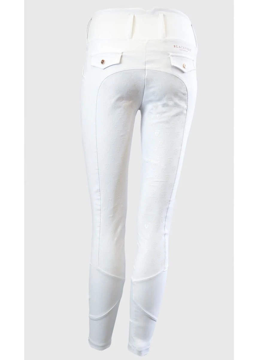 Blackfort Equestrian Breggings - White 5 Blackfort Equestrian Breggings - White - Image 3