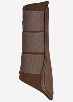LeMieux Grafter Brushing Boots - Brown -Equestrian Supply Store brngboots3