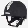 Champion Junior X-Air Dazzle Plus Riding Hat - Black 2 Champion Junior X-Air Dazzle Plus Riding Hat - Black -Equestrian Supply Store champion xair dazzle black1