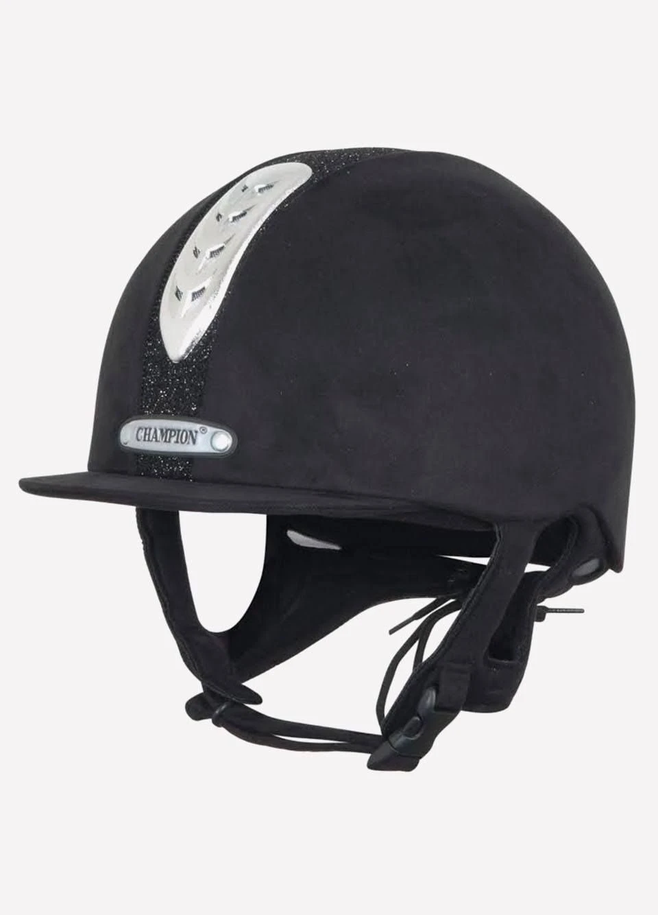 Champion Junior X-Air Dazzle Plus Riding Hat - Black 3 Champion Junior X-Air Dazzle Plus Riding Hat - Black