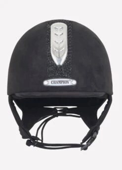 Champion Junior X-Air Dazzle Plus Riding Hat - Black 7 Champion Junior X-Air Dazzle Plus Riding Hat - Black -Equestrian Supply Store champion xair dazzle black3
