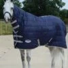 Weatherbeeta Channel Combo Med/Lite - Navy/Silver/Red -Equestrian Supply Store channelquiltcombordy