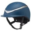Charles Owen Halo Riding Helmet - Navy/Platinum