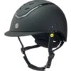 Charles Owen EQx Kylo MIPS Matte Hat - Black -Equestrian Supply Store co kylo matte black 1rdy