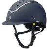 Charles Owen EQx Kylo MIPS Matte Hat - Navy -Equestrian Supply Store cowen kylo mips matte navy 1rdy