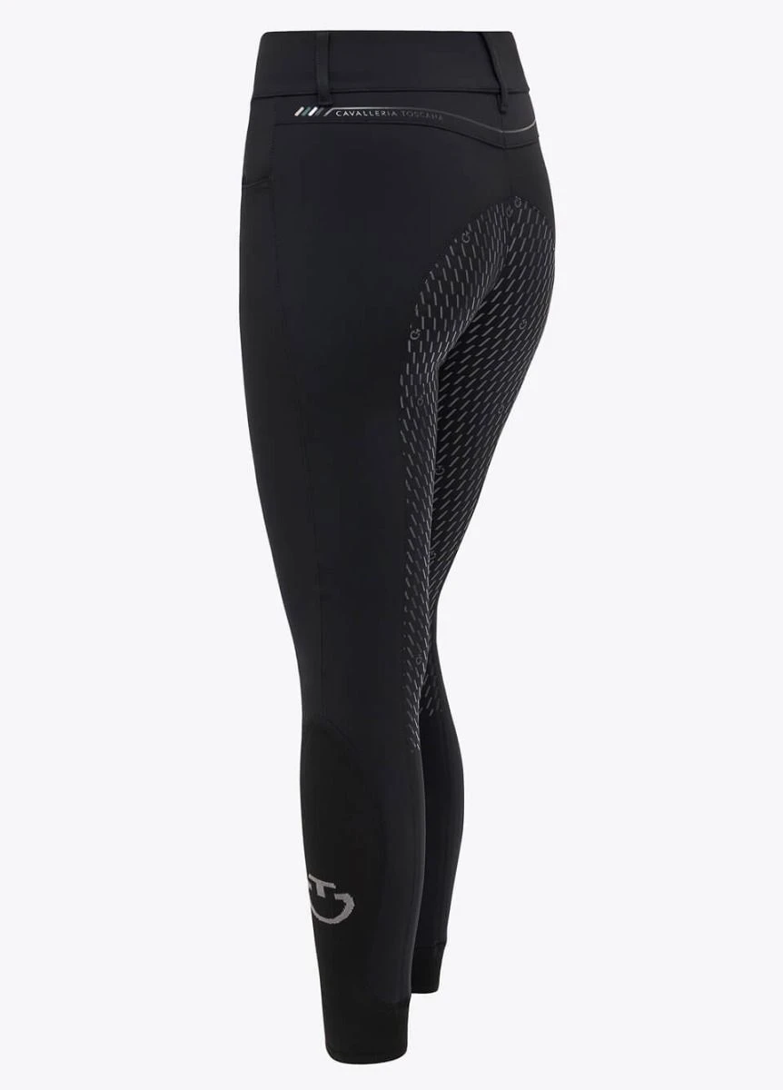 Cavalleria Toscana Dash Full Seat High Waisted Breeches - Black 4 Cavalleria Toscana Dash Full Seat High Waisted Breeches - Black - Image 2