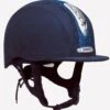 Champion Junior X-Air Dazzle Plus Riding Hat - Navy