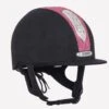 Champion Junior X-Air Dazzle Plus Riding Hat - Black/Pink 2 Champion Junior X-Air Dazzle Plus Riding Hat - Black/Pink -Equestrian Supply Store dazzlepinkrdy