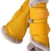 Eskadron Mesh Faux Fur Boots - Vintage Gold 2 Eskadron Mesh Faux Fur Boots - Vintage Gold -Equestrian Supply Store eskmeshbootgold1rdy