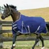 Weatherbeeta Comfitec Essential Standard Lite Plus Turnout - Navy/Silver/Red 1 Weatherbeeta Comfitec Essential Standard Lite Plus Turnout - Navy/Silver/Red -Equestrian Supply Store essentialstdliteplusrdy