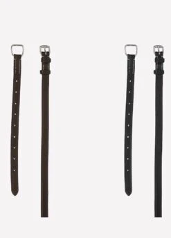 Ps Of Sweden Flat Throatlash With Light Stitches - Brown