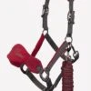 LeMieux Vogue Fleece Headcollar & Leadrope Set - Mulberry/Grey 2 LeMieux Vogue Fleece Headcollar & Leadrope Set - Mulberry/Grey -Equestrian Supply Store fleecemulberryhc