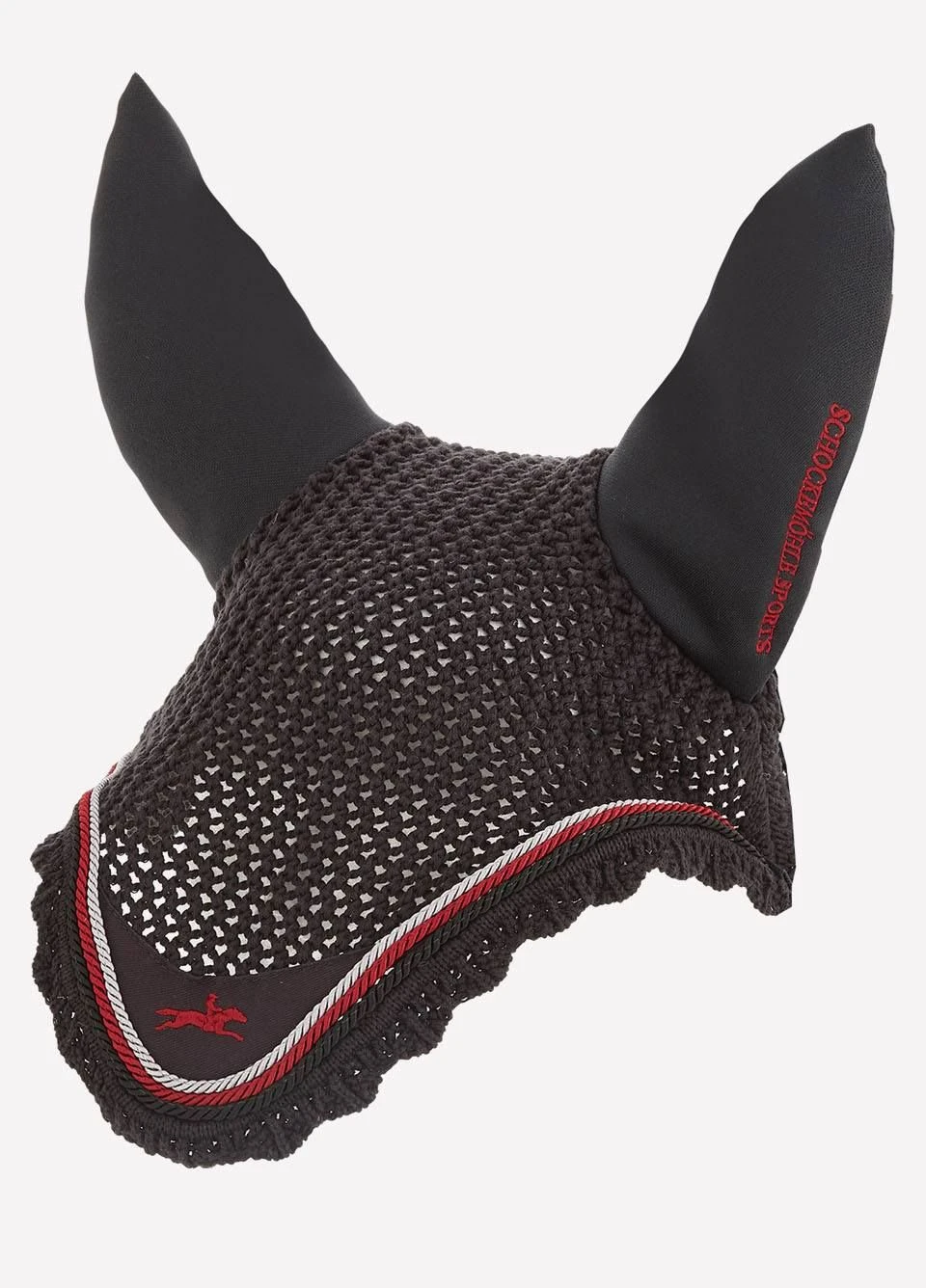 Schockemohle Fly Veil Style - Graphite 3 Schockemohle Fly Veil Style - Graphite