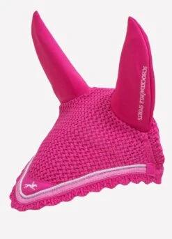 Schockemohle Fly Veil - Raspberry