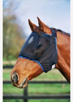 Equilibrium Field Relief Midi Fly Mask (without Ears) - Black
