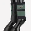 LeMieux Grafter Brushing Boots - Hunter Green -Equestrian Supply Store grafthunt1