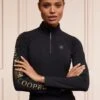 Holland Cooper Halcot Thermal Base Layer - Black -Equestrian Supply Store hc halcot base black 1rdy