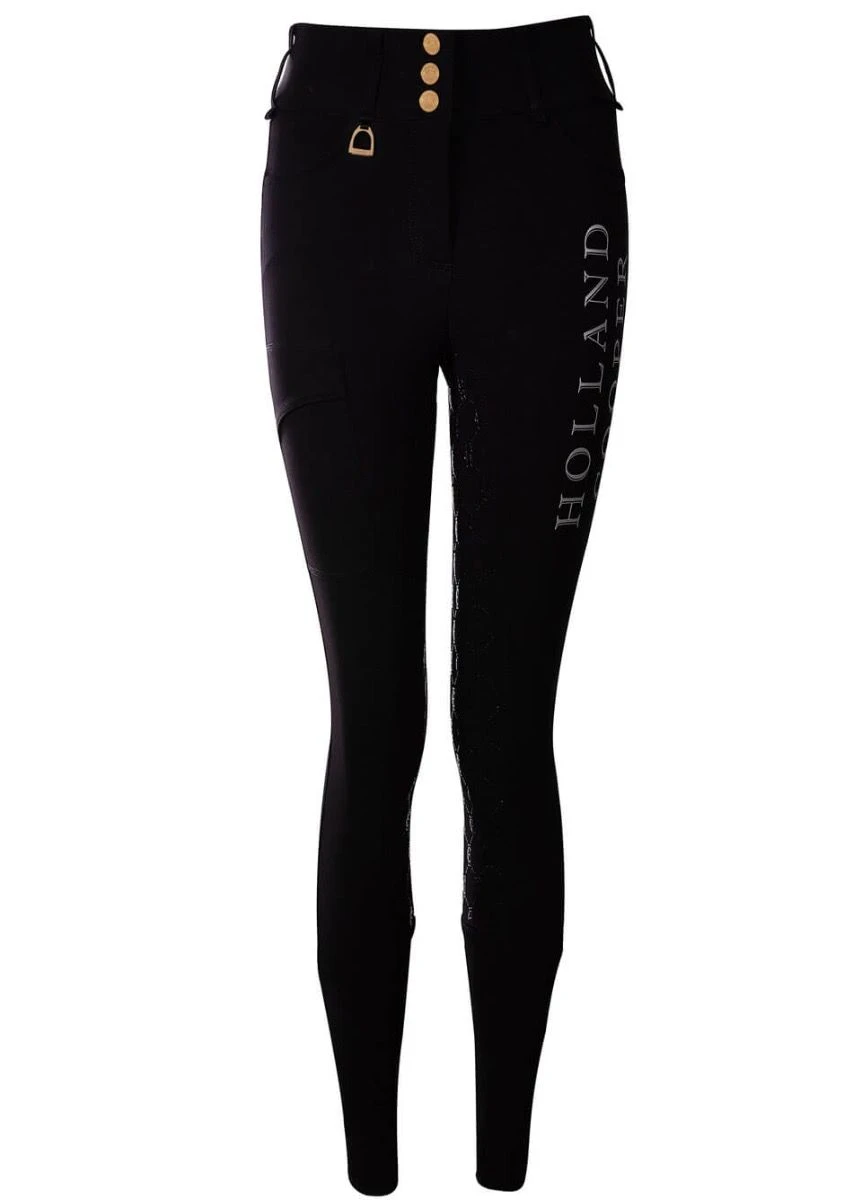 Holland Cooper Ascot Breeches - Black Reflective 5 Holland Cooper Ascot Breeches - Black Reflective - Image 3