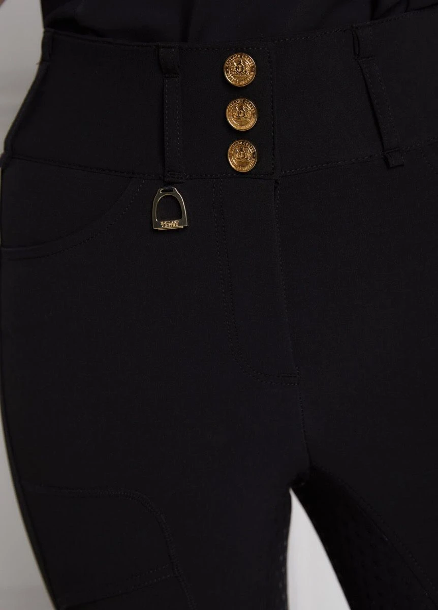 Holland Cooper Ascot Breeches - Black Reflective 7 Holland Cooper Ascot Breeches - Black Reflective - Image 5