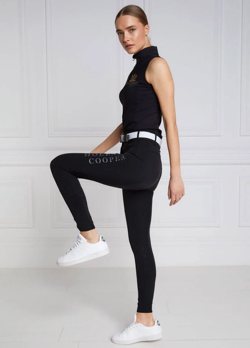 Holland Cooper Ascot Breeches - Black Reflective 4 Holland Cooper Ascot Breeches - Black Reflective - Image 2