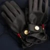 Holland Cooper Riding Glove - Black -Equestrian Supply Store hcgloves.blk .rdy