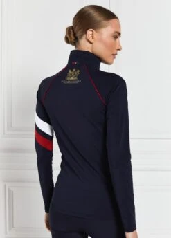 Holland Cooper Heritage Sport Base Layer - Ink Navy -Equestrian Supply Store hcheritagebaseink3rdy