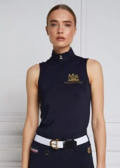 Holland Cooper Tour Sleeveless Base Layer - Ink Navy