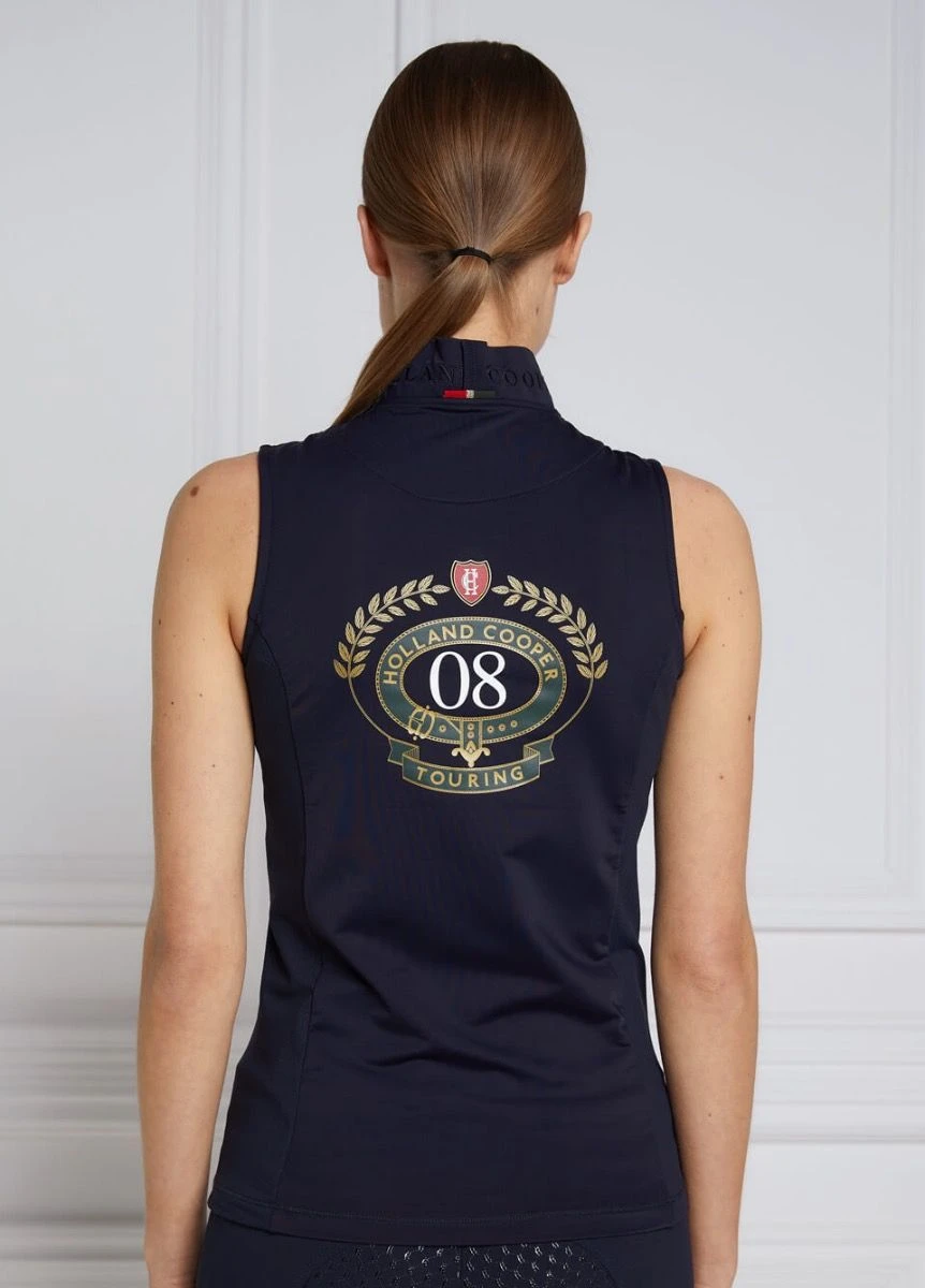 Holland Cooper Tour Sleeveless Base Layer - Ink Navy 4 Holland Cooper Tour Sleeveless Base Layer - Ink Navy - Image 2