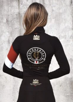 Holland Cooper Equestrian Heritage Base Layer - Black/Gold -Equestrian Supply Store heritagebaseblk2rdy 1