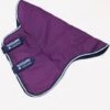 Amigo Bravo 12 Turnout Hood 0g - Purple/Navy/Aqua -Equestrian Supply Store hood